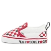 Vans (td)  Classic Slip-on V 'checkerboard - I Heart' In White