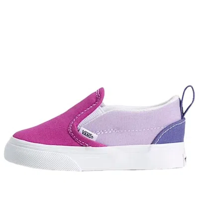 Vans (td)  Classic Slip-on V 'pink Purple'