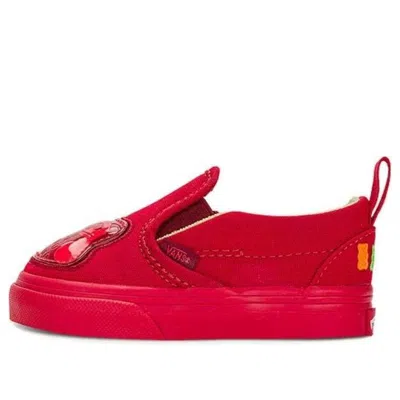 Vans (td)  Classic Slip-on V X Haribo 'goldbears' In Red