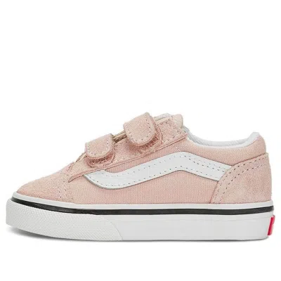 Vans (td)  Old Skool V 'rose Pink' In Neutral