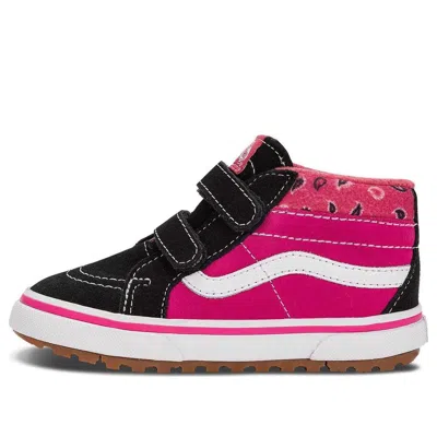 Vans (td)  Paisley Sk8-mid Reissue Mte-1 'pink Black'