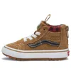 Vans (td)  Sk8-hi Zip Mte-1 'plaid Brown Black'