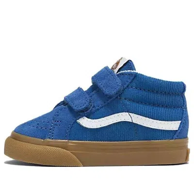 Vans (td)  Sk8-mid Reissue V Corduroy Shoes 'blue'