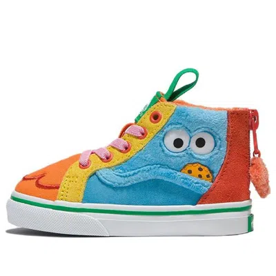 Vans (td)  Sk8-hi Zip X Sesame Street 'cookie Monster' In Multi