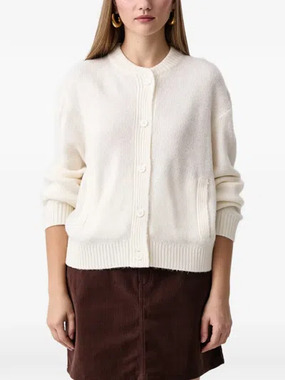 Vans Teddy Round-neck Cardigan In Neutral