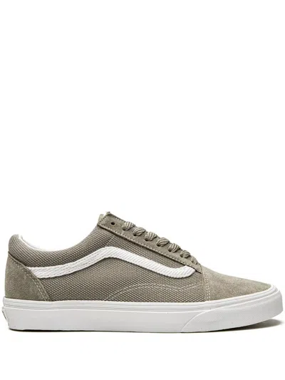 Vans Textured Old Skool Sneakers In Green