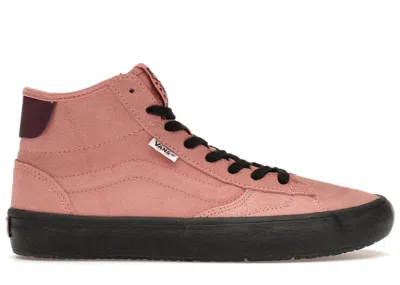 Pre-owned Vans The Lizzie Pink Sneakers In Rosette/black