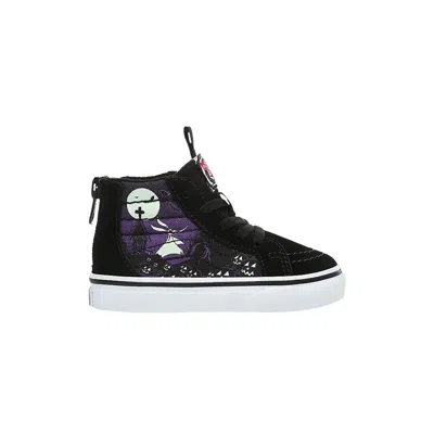 Pre-owned Vans The Nightmare Before Christmas X Sk8-hi Zip Toddler 'jacks Lament' | Black | Infant Size 5