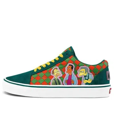 Vans The Simpsons X Old Skool 'moe's Tavern' In Green