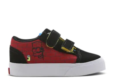 Vans Babies'  The Simpsons X  Old Skool V Td 'el Barto' In Red