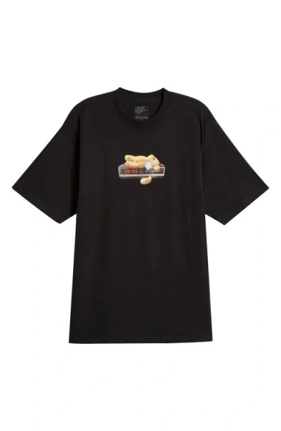 Vans Time's Up Graphic T-shirt In Black