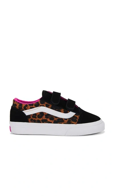 Vans Toddler Old Skool V In Black