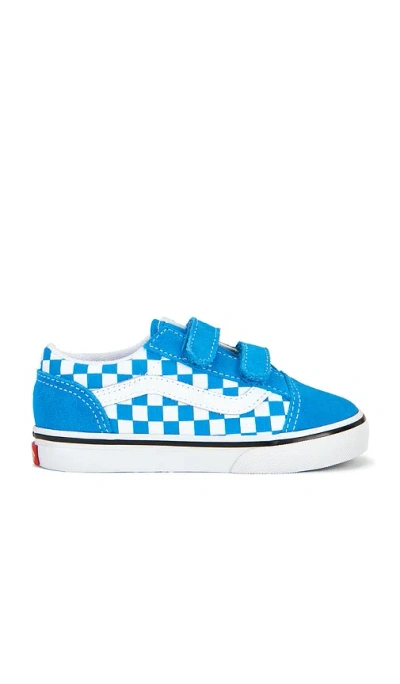 Vans Toddler Old Skool V In Blue