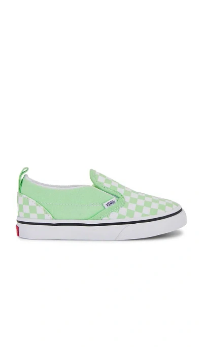Vans Toddler Slip-on V In Green