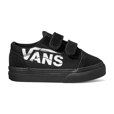 Vans Kids' Toddler  Old Skool V Vn0a38jnbzw Sneakers's Black Logo Detail Low Top Shoes