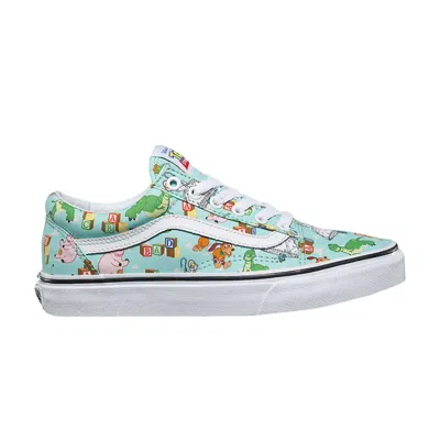 Pre-owned Vans Toy Story X Old Skool 'andys Toys' In Blue