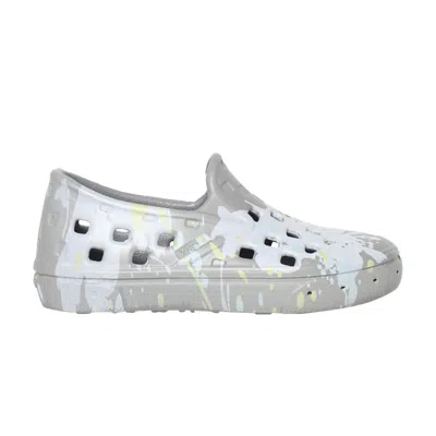 Pre-owned Vans Trek Slip-on Toddler 'paint Splatter - Frost Grey' | Infant Size 5