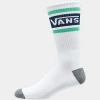 Vans Tribe Crew Socks (men's Shoe Size 9.5 - 13) In White
