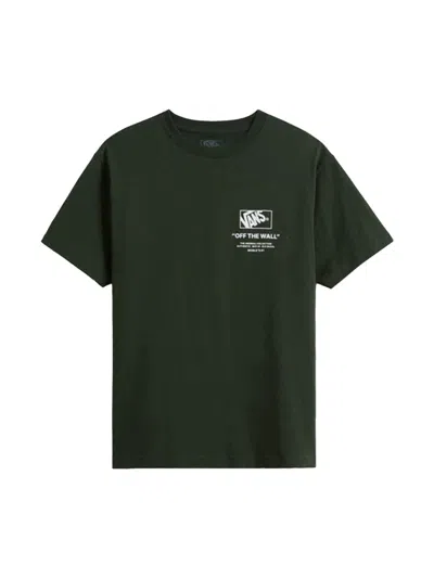 Vans T-shirt With Logo In Green