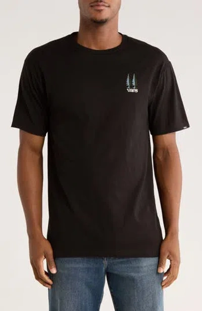 Vans Twin Pines Graphic T-shirt In Black