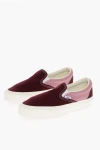 Vans Two-tone Reissue 98 Low-top Sneakers In Burgundy