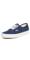 Vans U Authentic Sneakers Pig Suede Deep Twilight In Blue