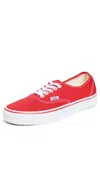 Vans U Authentic Sneakers Red In Red