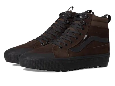 Vans U Mtetm Sk8-hi(r) Waterproof Insulated Shoes Brown/black : In Multi