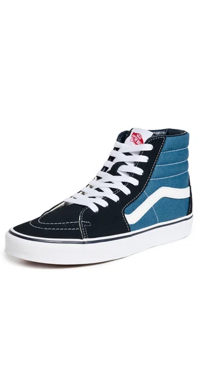 Vans U Sk8-hi Unisex Sneakers Navy In Blue