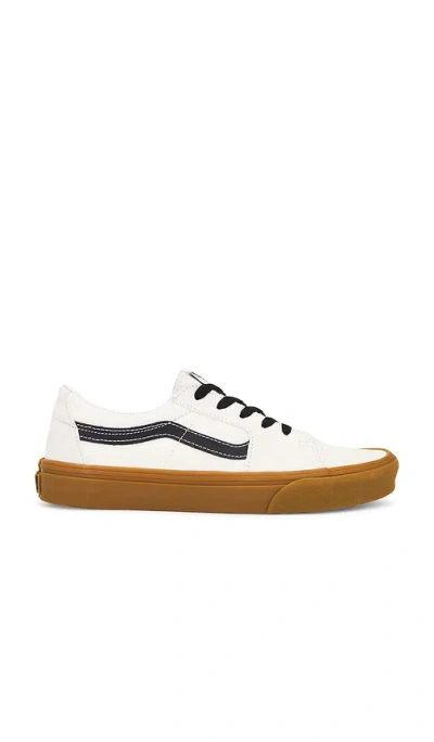 Vans U Sk8 Low Sneakers In Cream