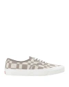 Vans Ua Authentic 44 Dx Man Sneakers Khaki Size 7.5 Textile Fibers In Beige