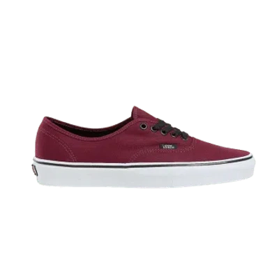 Vans Man Sneakers Burgundy Size 9 Textile Fibers In Red