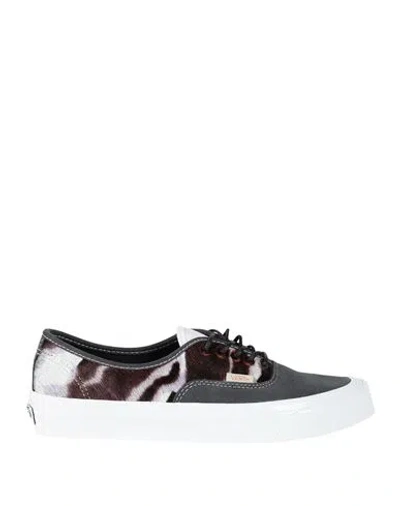 Vans Ua Authentic 44 Dx Woman Sneakers Grey Size 7.5 Leather