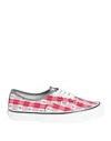 Vans Sneakers In Red