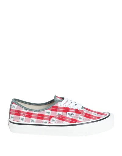 Vans Sneakers In Red