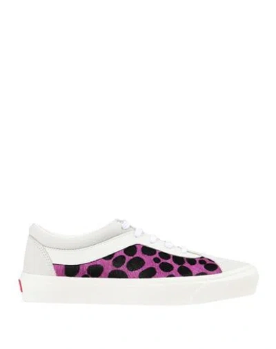 Vans Ua Bold Ni Woman Sneakers Ivory Size 8 Leather In White