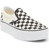 Vans Ua Classic Platform Slip-on In Black