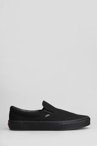 Vans Ua Classic Slip-on Sneakers In Black
