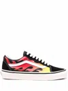 Vans Old Skool Low Top Sneaker In Black