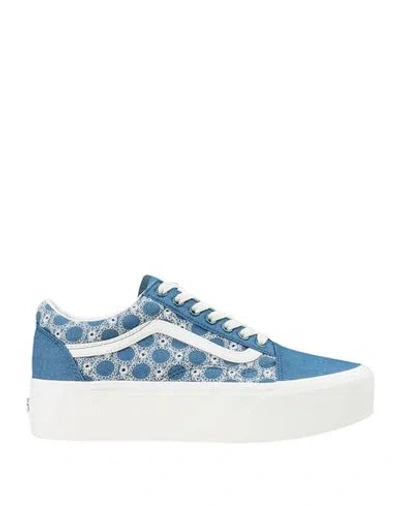 Vans Old Skool Stackform Sneakers In Blue