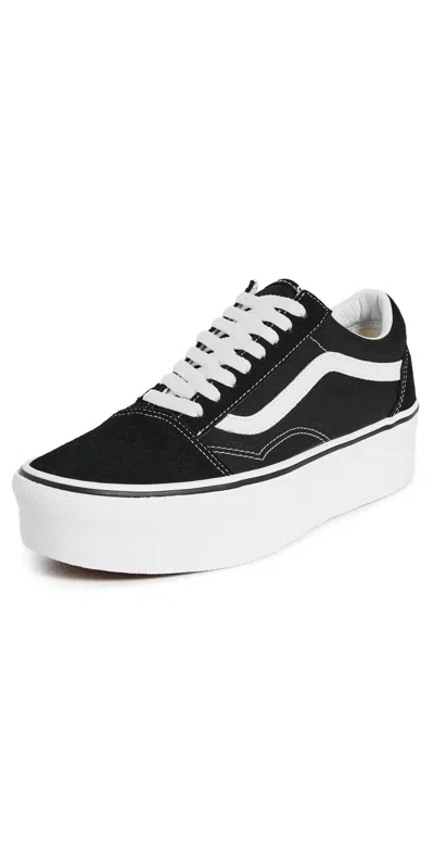 Vans Ua Old Skool Stackforms Black/true White