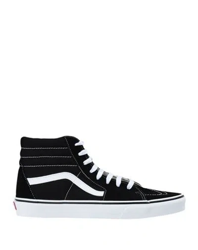 Vans Ua Sk8-hi Platform 2.0 Man Sneakers Black Size 8 Textile Fibers