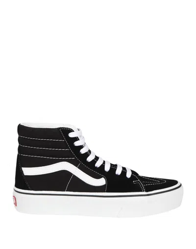 Vans Ua Sk8-hi Platform 2.0 Man Sneakers Black Size 8 Textile Fibers