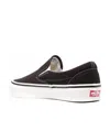 Vans Knu Slip Man Sneakers Black Size 12 Soft Leather In Black