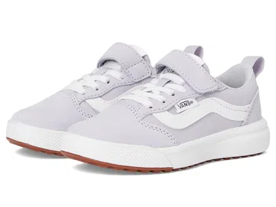 Vans Ultrarange 66 V (little Kid) Kid's Shoes Lilac Mist : 2.5 Little Kid M, Canvas/suede In Gray