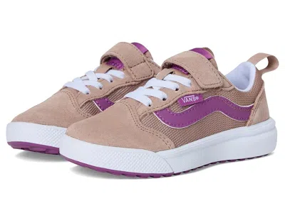 Vans Ultrarange 66 V (little Kid) Kid's Shoes Pop Brown/purple : 2.5 Little Kid M, Canvas/suede In Multi