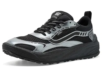 Vans Ultrarangetm Neo 2.0 Athletic Shoes Metallic Black/silver: Men's 4.5 - Women's 6 Medium, Suede/texti