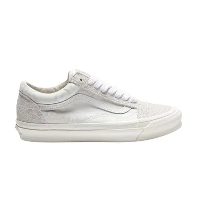 Pre-owned Vans Undefeated X Og Old Skool Lx 'u-man - Blanc De Blanc' In White