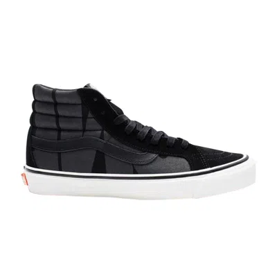 Pre-owned Vans Undefeated X Og Sk8-hi Lx 'logo Pack - Jet Black'