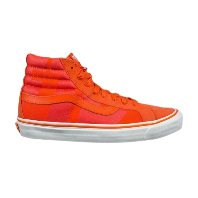 Pre-owned Vans Undefeated X Og Sk8-hi Lx 'safety Orange'